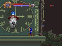 une photo d'Ã©cran de Castlevania- Vampire s Kiss sur Nintendo Super Nes